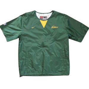 Green Bay Packers Nike Mens Short Sleeve Rain Jacket M Windbreaker Topper Sporty